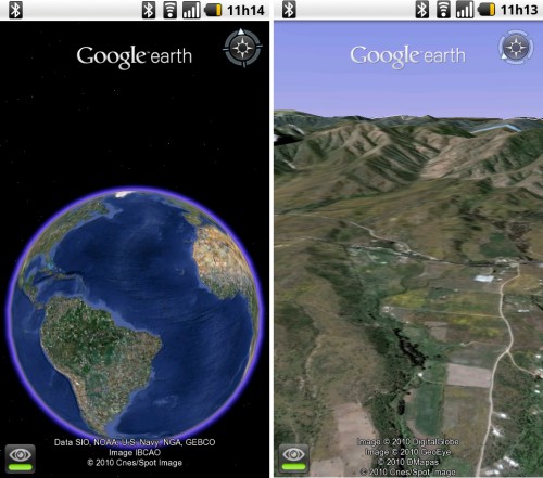 Google Earth no Android