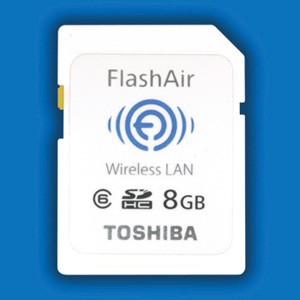 FlashAir: do cartão direto para a rede wireless