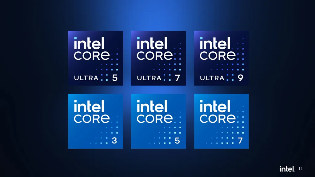 Nova nomenclatura Intel