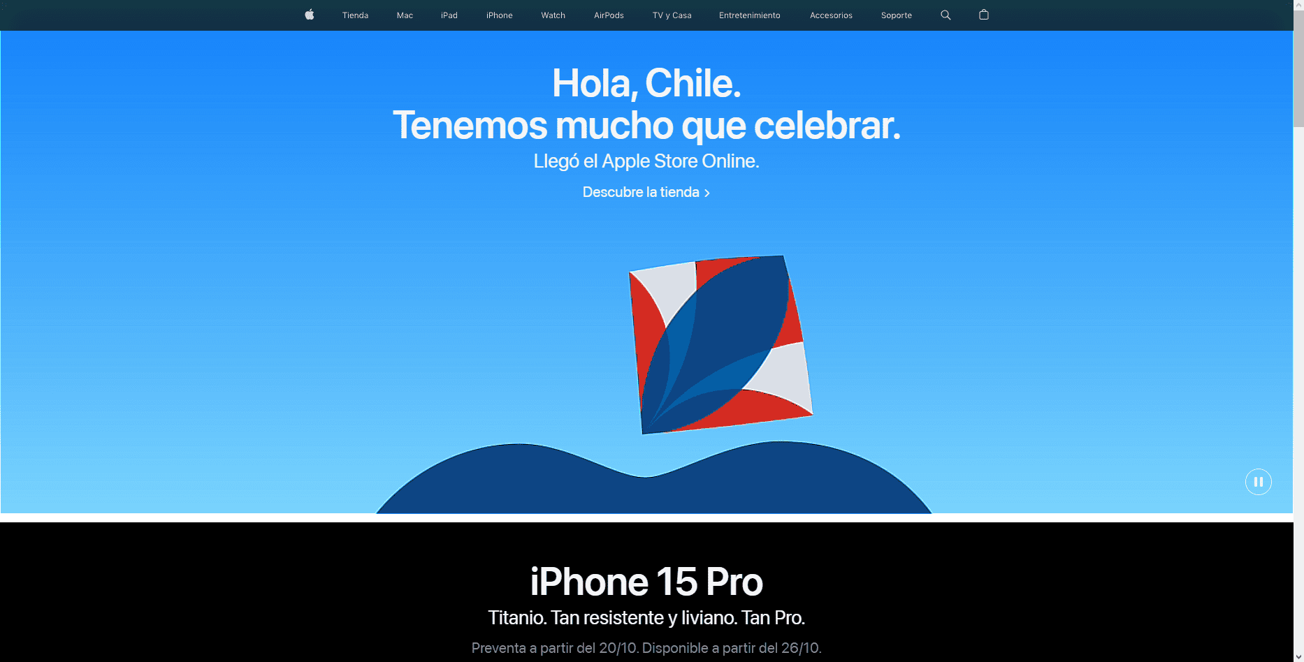 Apple inaugura loja online no Chile