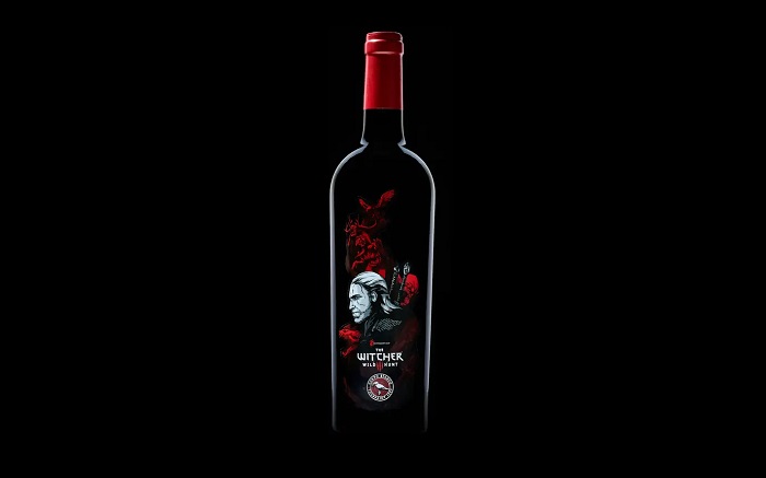 imagem do vinho inspirado em The Witcher 3