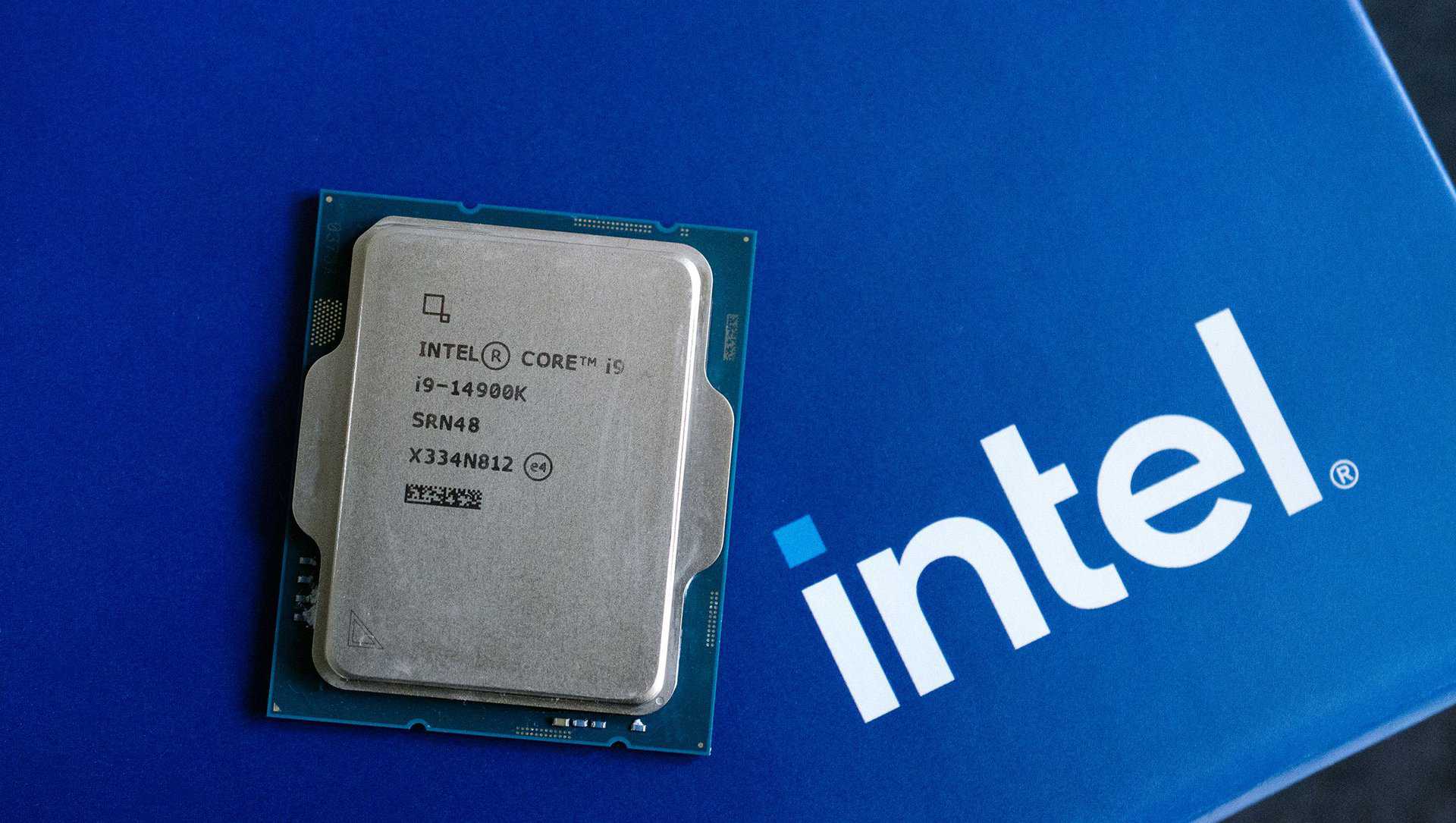 foto de um processador da Intel