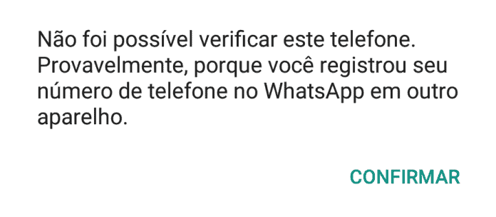 WhatsApp clonado
