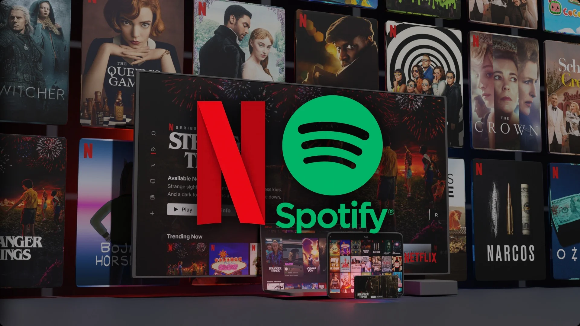 Mercado de streaming no Brasil: Netflix, Spotify e Globoplay