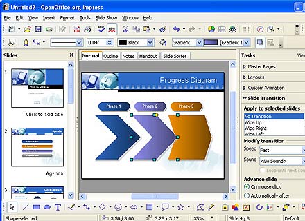 A nova “cara” do OpenOffice 2.0