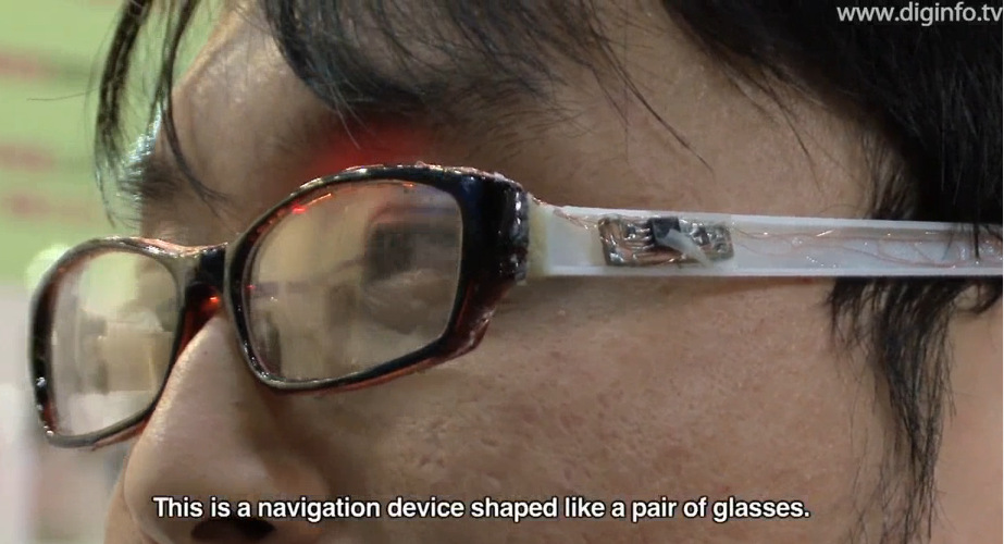 Navegação pessoal: pesquisadores japoneses desenvolvem óculos com GPS