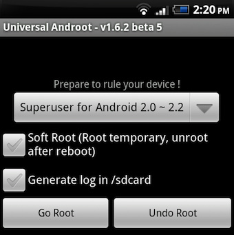 Acesso de root (quase) universal para o Android
