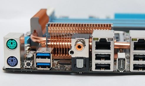 Conectores de placa-mãe, destaque par as duas portas USB 3.0