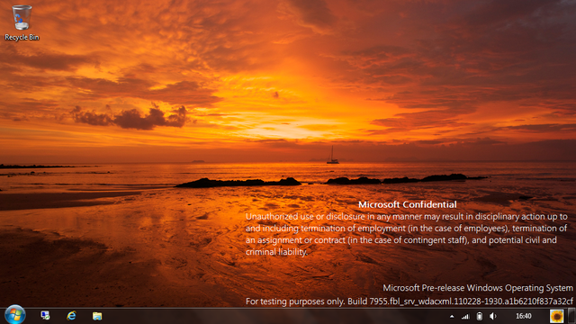 Prévia da próxima versão do Windows, chamada informalmente de Windows 8