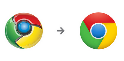 Novo logo do Chrome