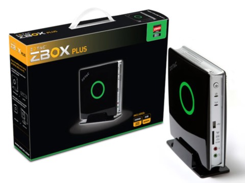 Os nettops também serão agraciados com as novidades. Em destaque, o Zotac Zbox Plus, dotado da APU AMD Fusion E-350.