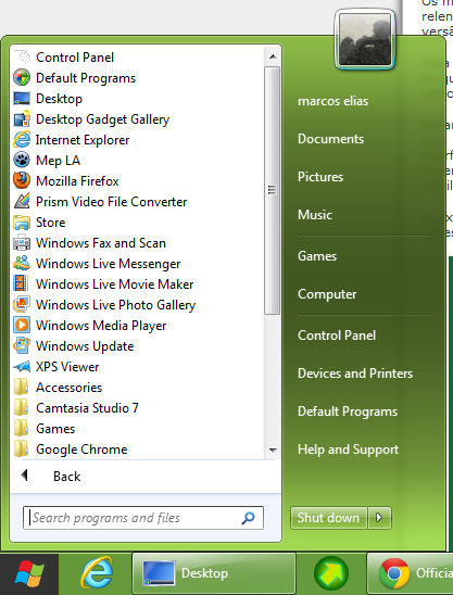 Menu Iniciar do Windows 7/Vista/XP no Windows 8: ideal para quem prefere o antigo