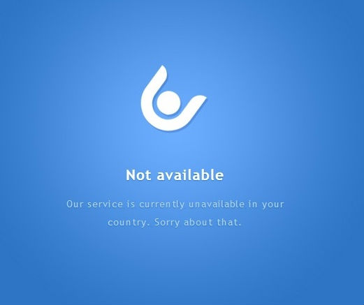 Uploaded.to nos EUA: "Nosso serviço não está disponível no seu país. Desculpe."