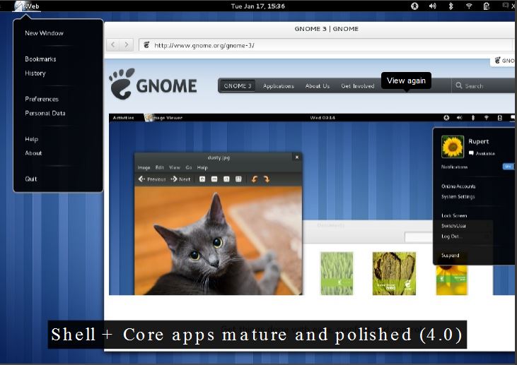 Estimativa inicial para o GNOME 4