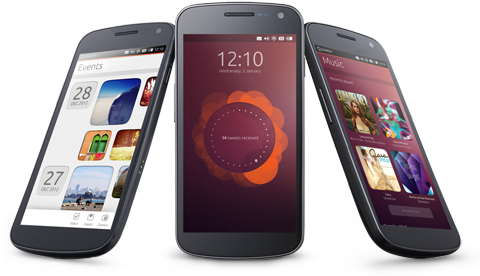 Ubuntu nos telefones