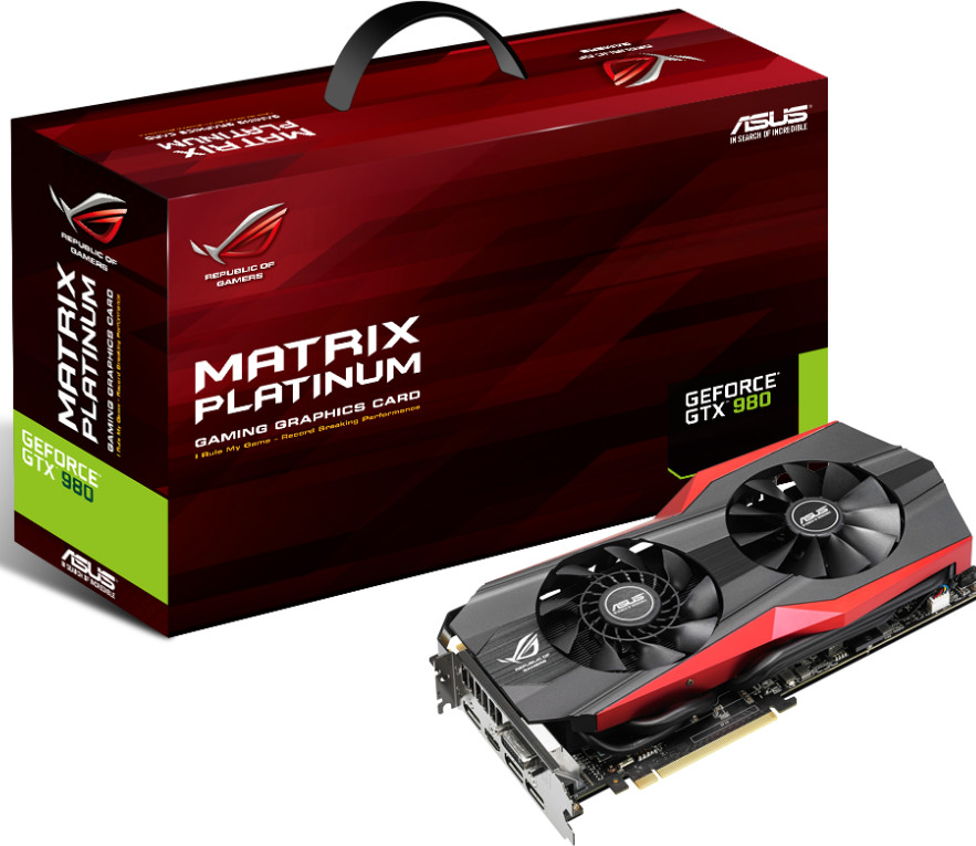 Asus anuncia GeForce GTX 980 ROG Matrix Platinum