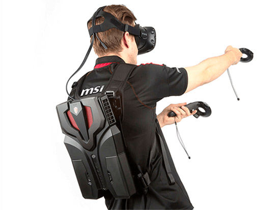 MSI VR One, notebook em formato de mochila, entra em pré-venda por US$ 1.999