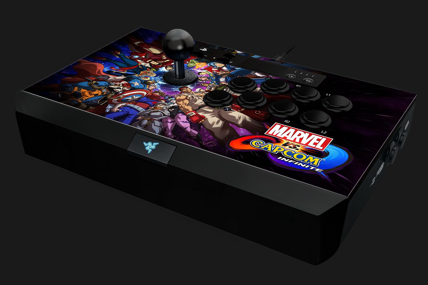 Razer lança controle arcade Marvel vs. Capcom: Infinite para PlayStation 4