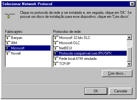 Acessando um Servidor Novell NetWare 