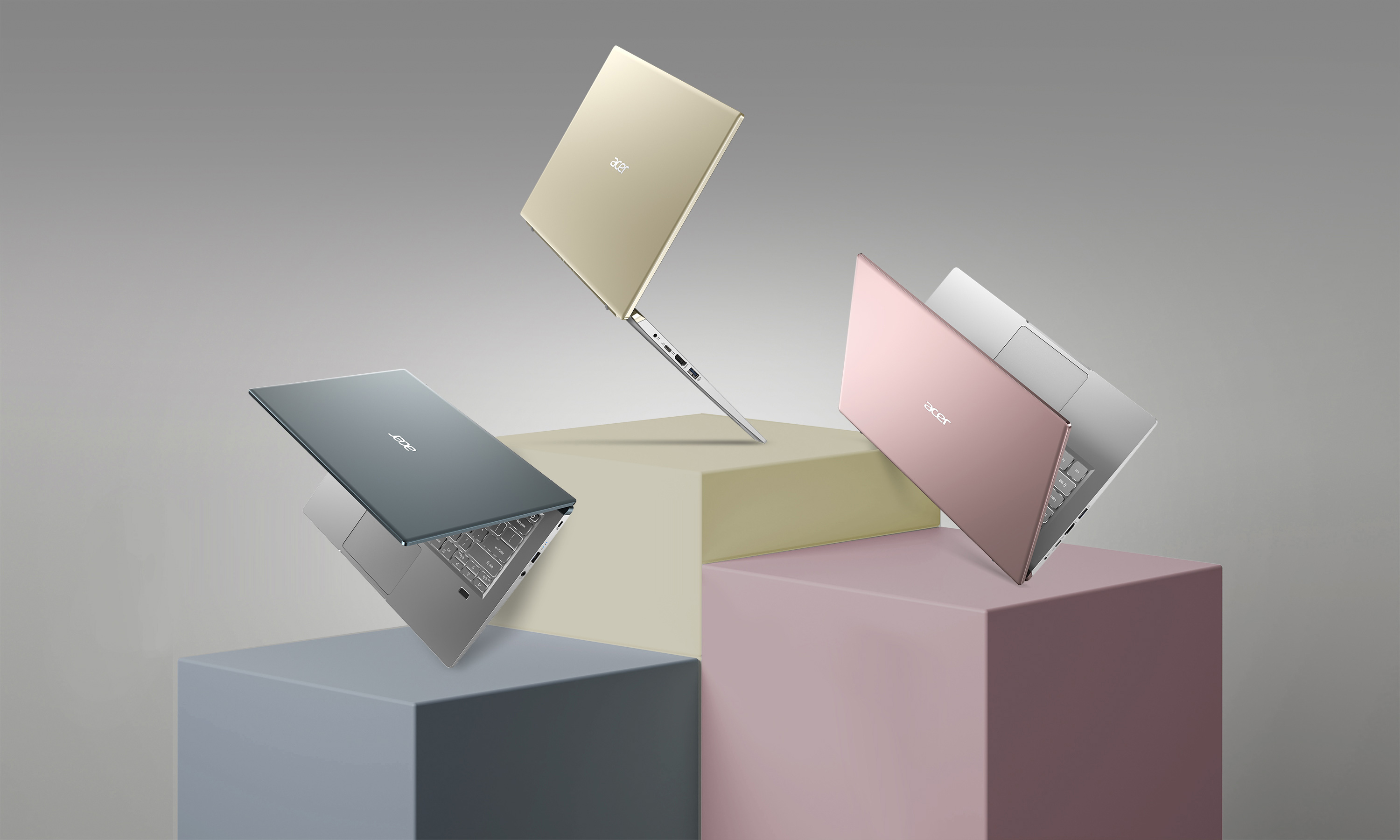 Notebook Acer Swift X vem com procesasdor Ryzen e RTX 3050 Ti.