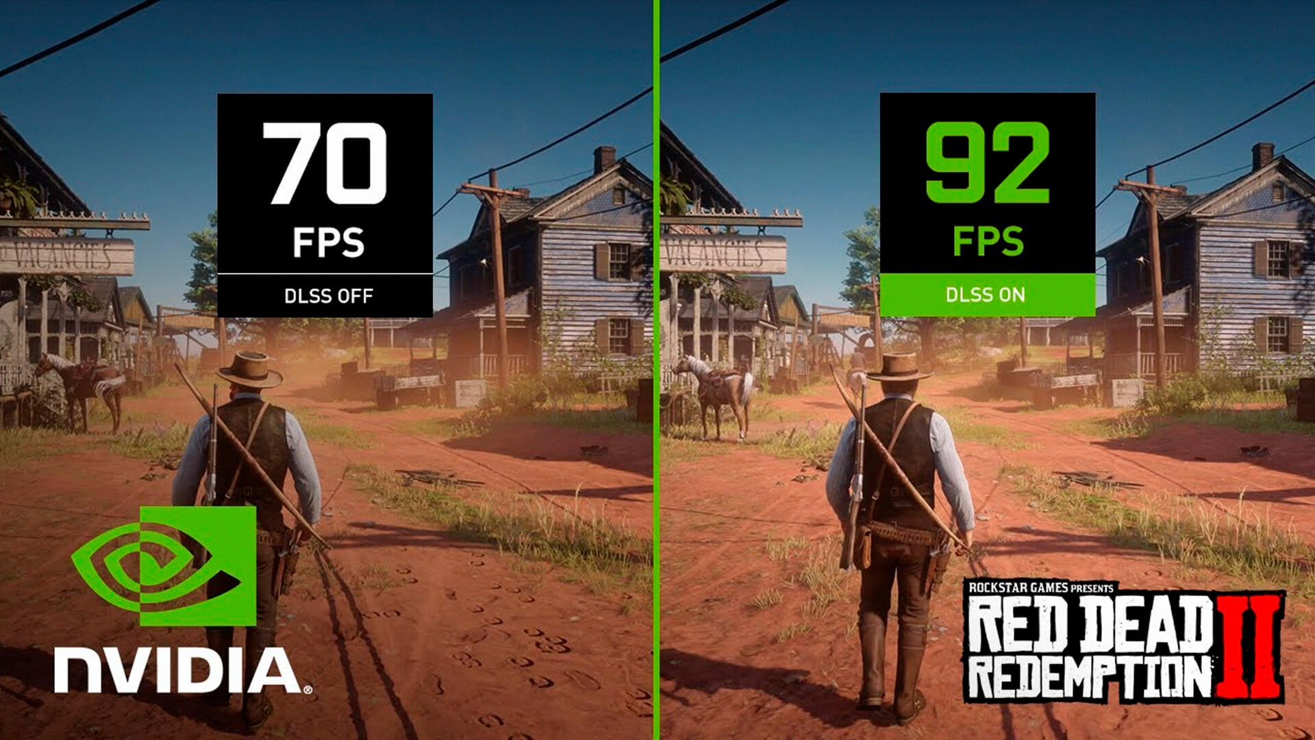 DLSS chega ao Red Dead Redemption 2; aumento de 45% na performance