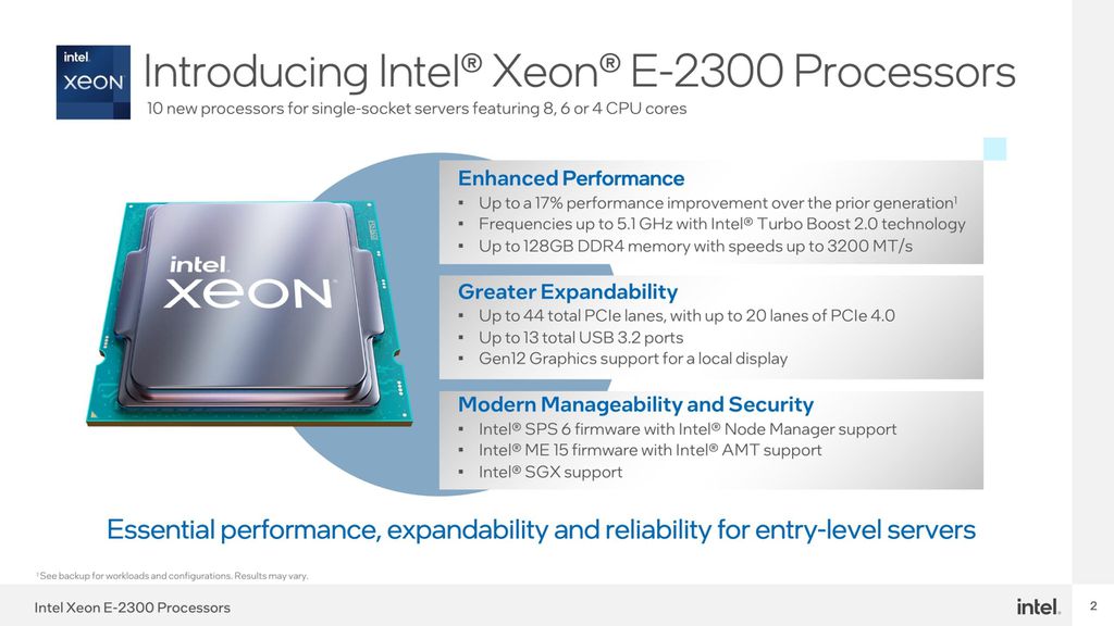 Xeon E-2300