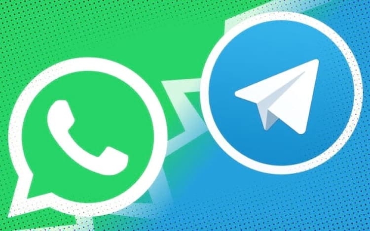 diferenças entre o WhatsApp e o Telegram