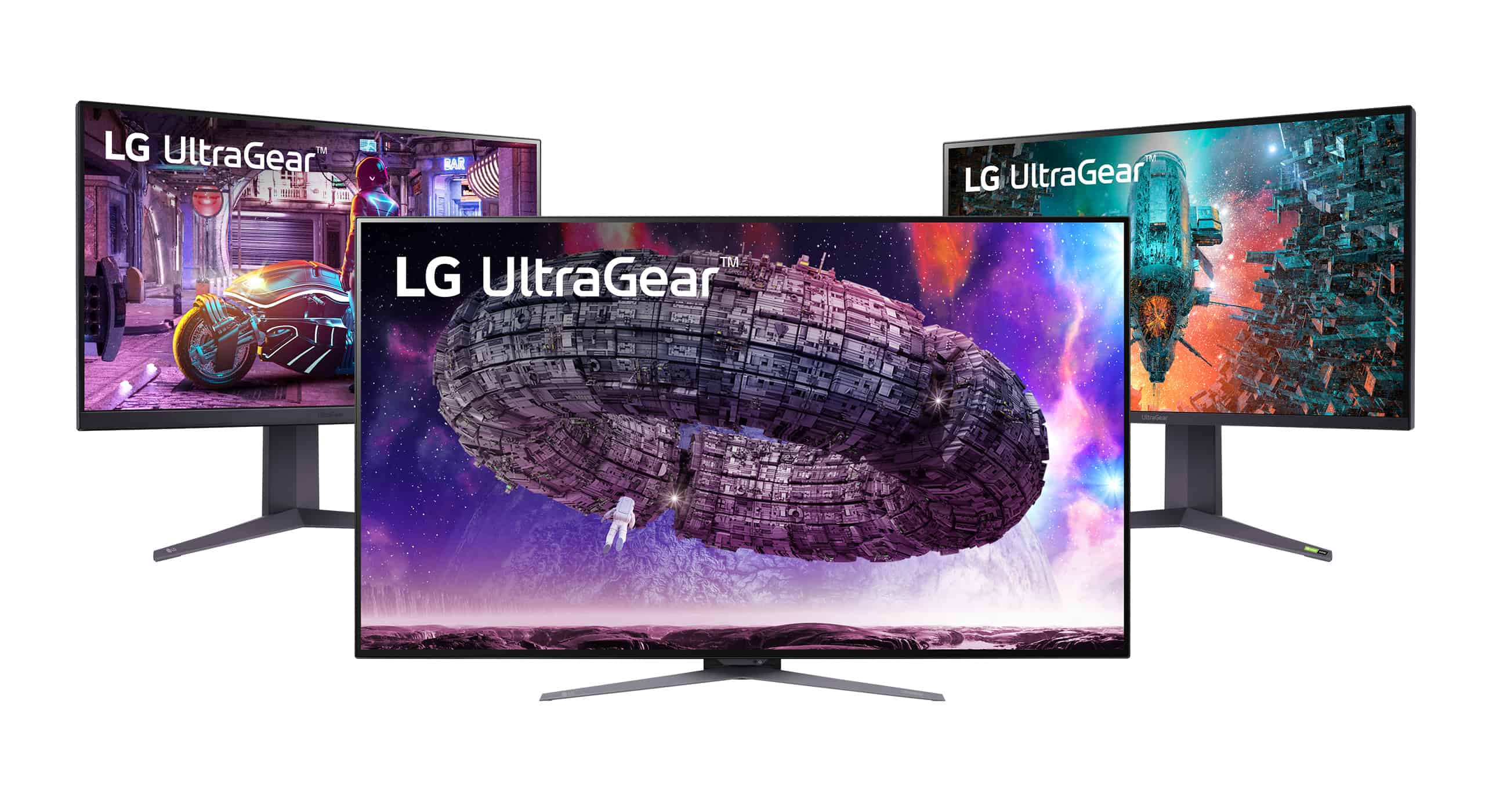 LG atualiza sua linha UltraGear de monitores gamers com modelo OLED 4K de 48 polegadas