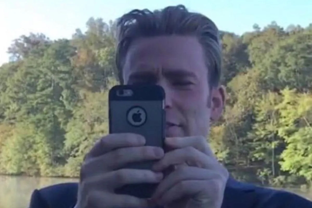 Chris Evans, ator conhecido como Capitão América, decidiu se despedir do seu iPhone 6S