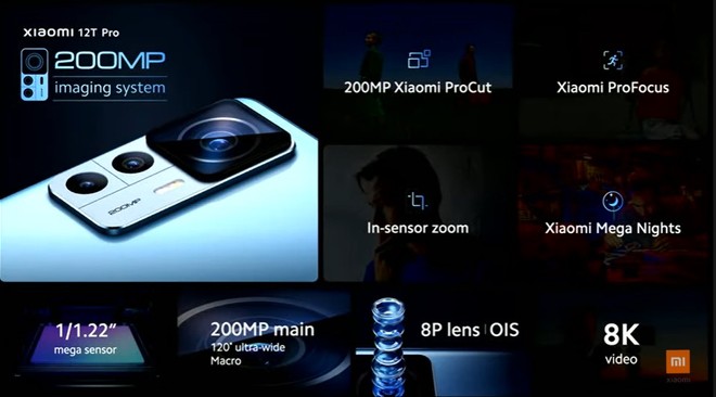 Xiaomi 12T e Xiaomi 12T Pro