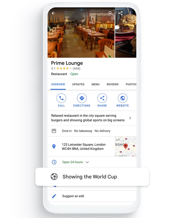 Você poderá acompanhar a Copa do Mundo 2022 pelo Google em seção