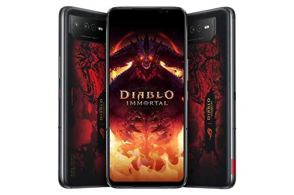 ROG Phone 6 edição Diablo Immortal
