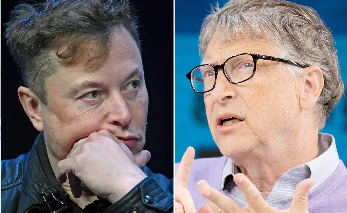 Elon Musk diz que Bill Gates tem conhecimento limitado sobre inteligência artificial
