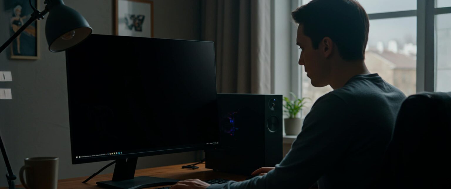 PC liga, mas a tela fica preta? Descubra o que pode ser e como resolver