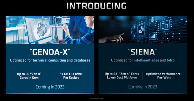 AMD Genoa-X: Rumores sobre chip com 96 núcleos e 1,25 GB de cache ganham força 3 AMD GENOAX 768x399 1
