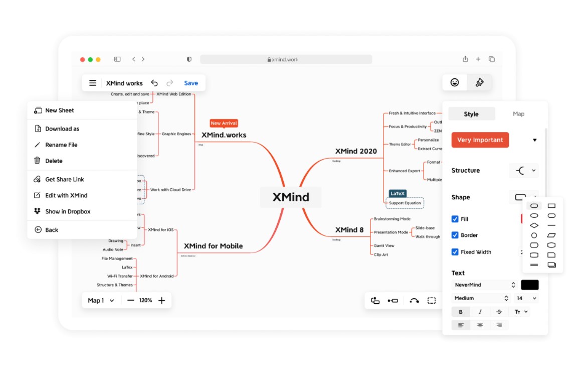 6 aplicativos para aumentar a produtividade nos estudos 6 xmind interface 1