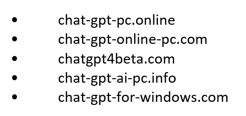 Empresa de segurança alerta para sites falsos que se passam pelo ChatGPT para distribuir malware 1 link