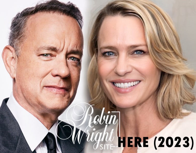 Celebridades começaram a vender clones digitais para publicidade e participação em shows 2 Tom Hanks e Robin Wright