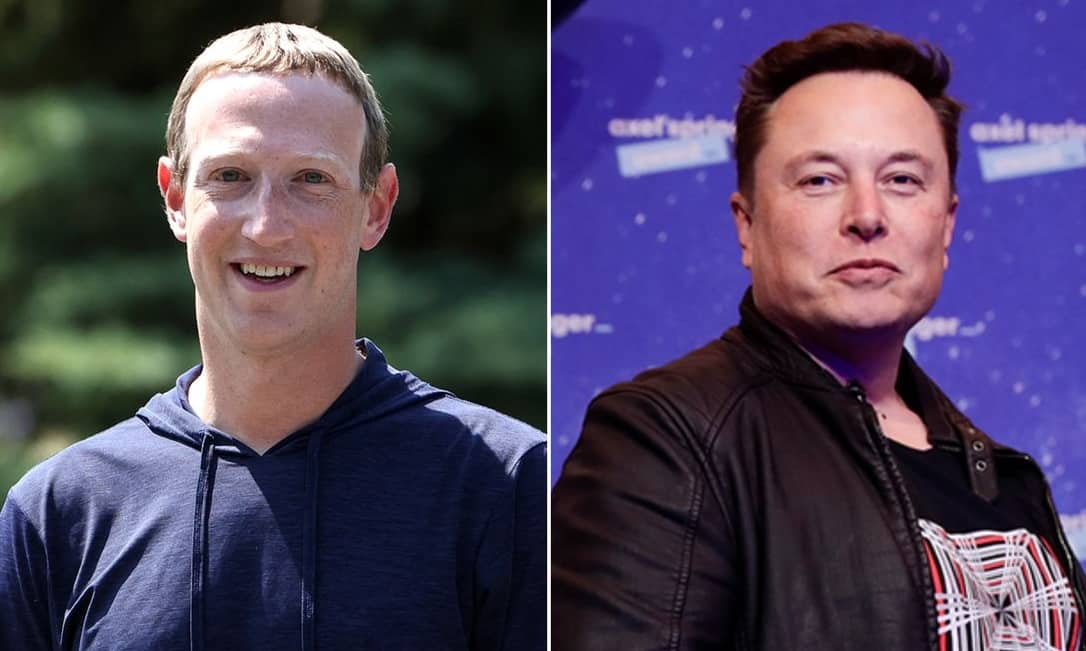 Mark Zuckerberg aceita desafio para lutar contra Elon Musk