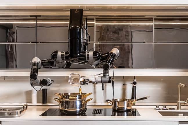 Esse robô é capaz de recriar receitas a partir de vídeos 2 Robô