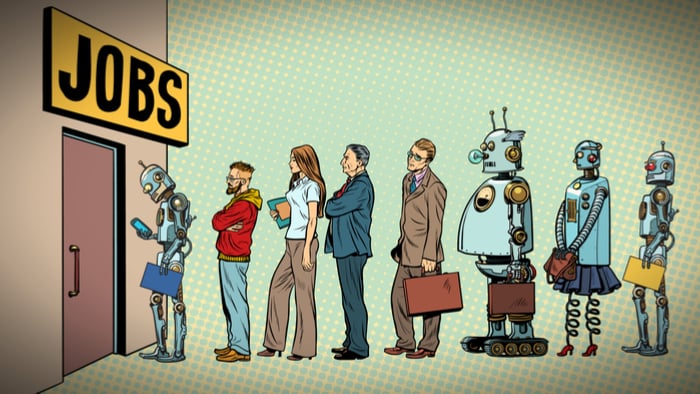 Demissões por causa de IA aumentam 20% nos EUA em maio 2 Fears over automation replacing workers