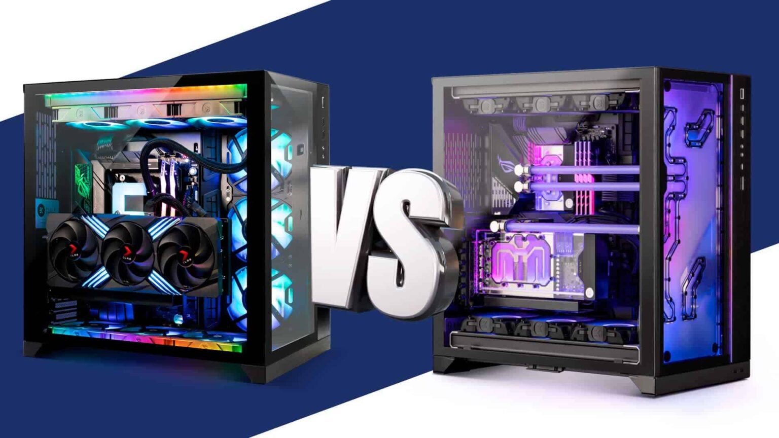 qual a diferença entre watercooler selado e custom