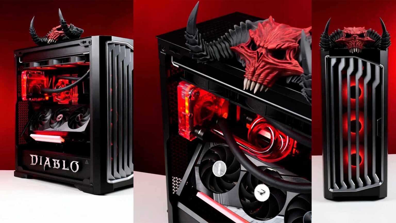PC gamer inspirado em Diablo IV