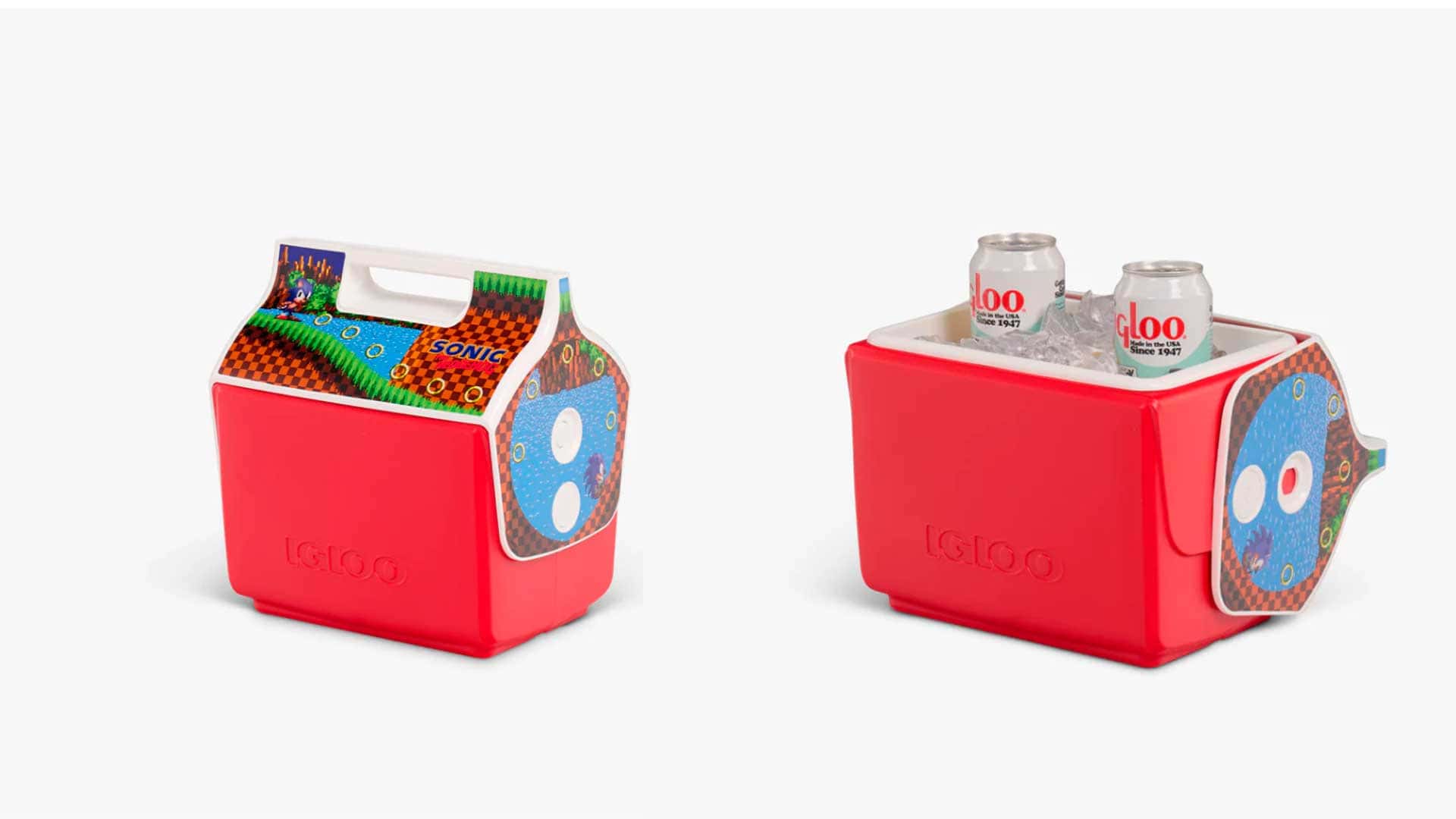 SEGA lança cooler de bebidas inspirado no Sonic e com espaço para 9 latas