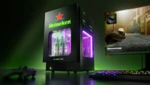 “PC Geladeira”: Heineken anuncia o The Gaming Fridge
