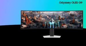 Samsung lança no Brasil o monitor Odyssey OLED G9