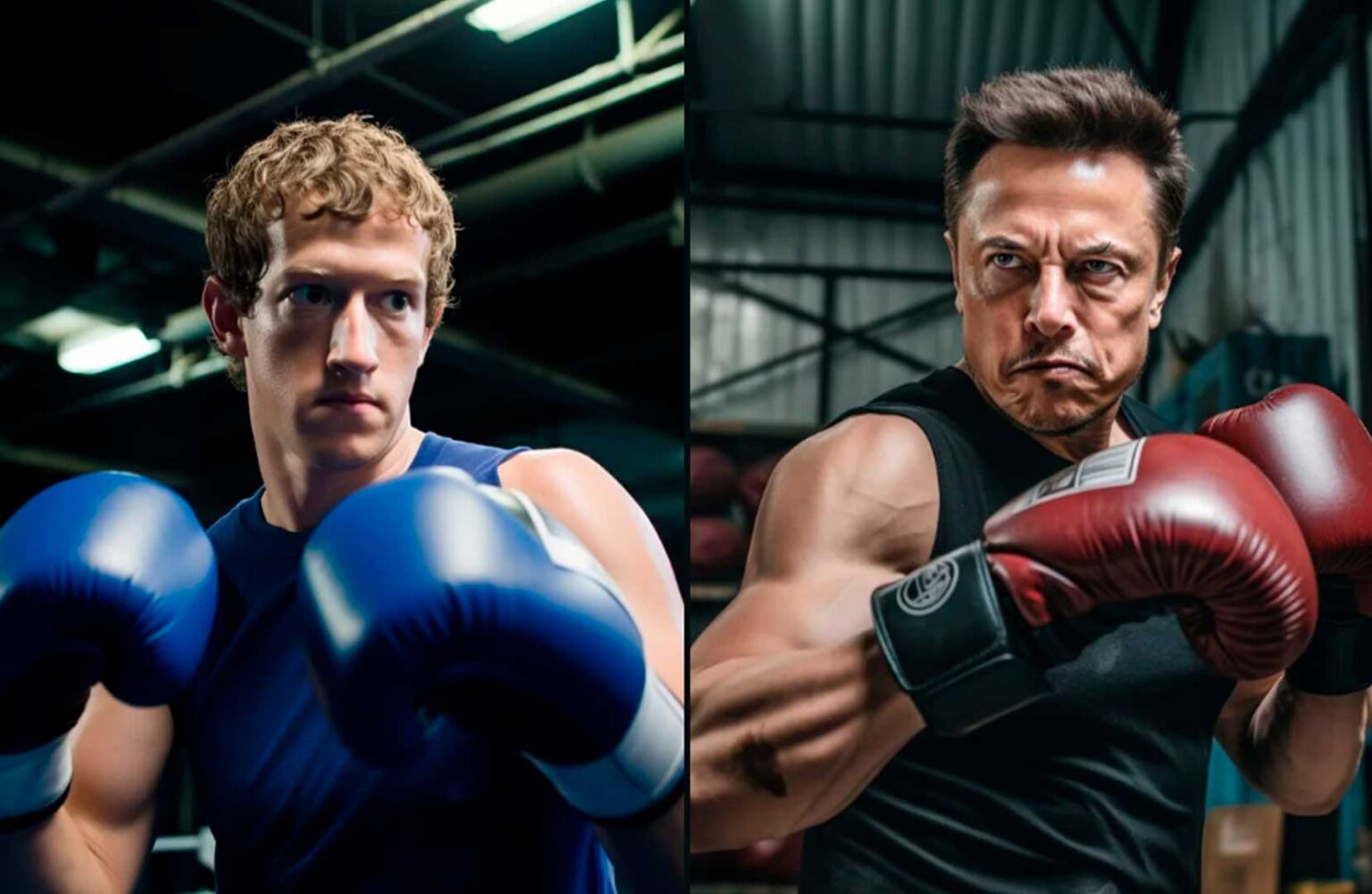 Luta entre Musk e Zuckerberg