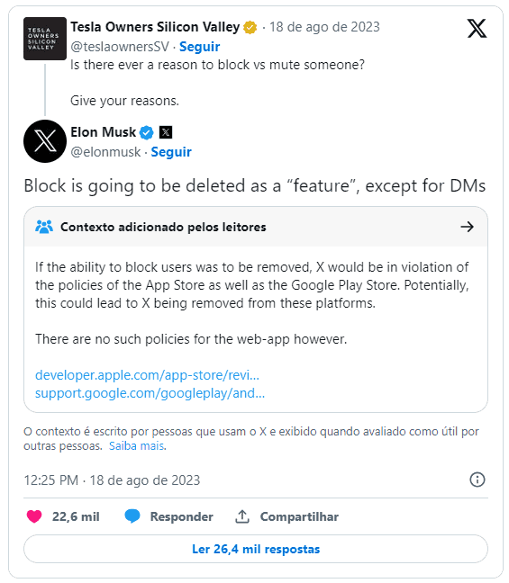 Em breve você não poderá mais bloquear perfis no Twitter 1 imagem 2023 08 21 125936414