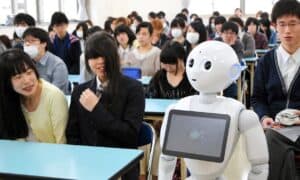 Cidade no Japão permite que alunos sejam substituídos por robôs nas escolas