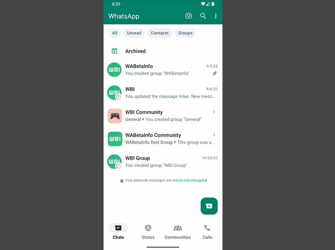 WhatsApp Beta revela integração com outros apps mensageiros e novos filtros 2 WhatsApp